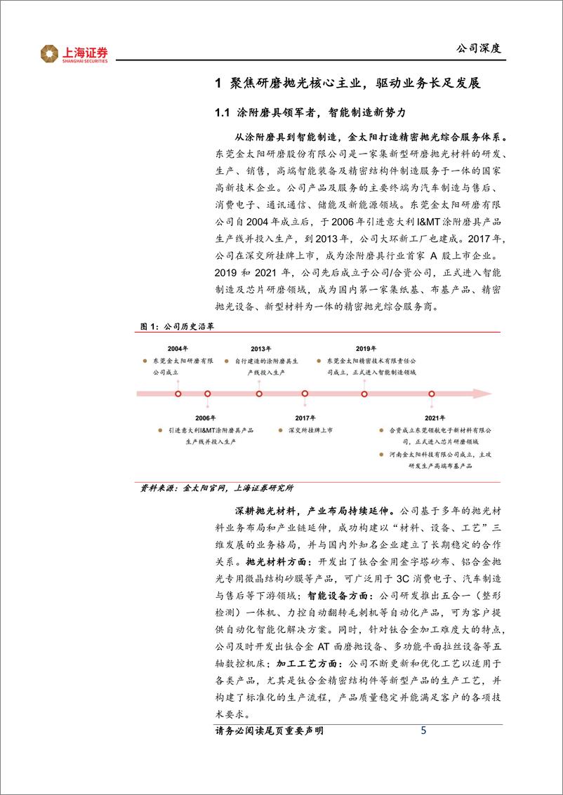 《金太阳(300606)公司深度：聚焦高端精密研磨抛光基本盘，拥抱钛合金新趋势-241014-上海证券-24页》 - 第6页预览图