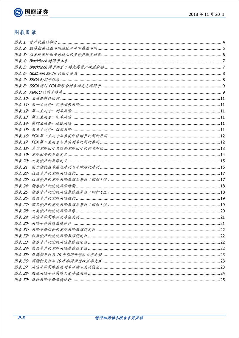 《国盛证2018112国盛证券量化专题报告+：系统化宏观视角下的资产分析框架》 - 第3页预览图