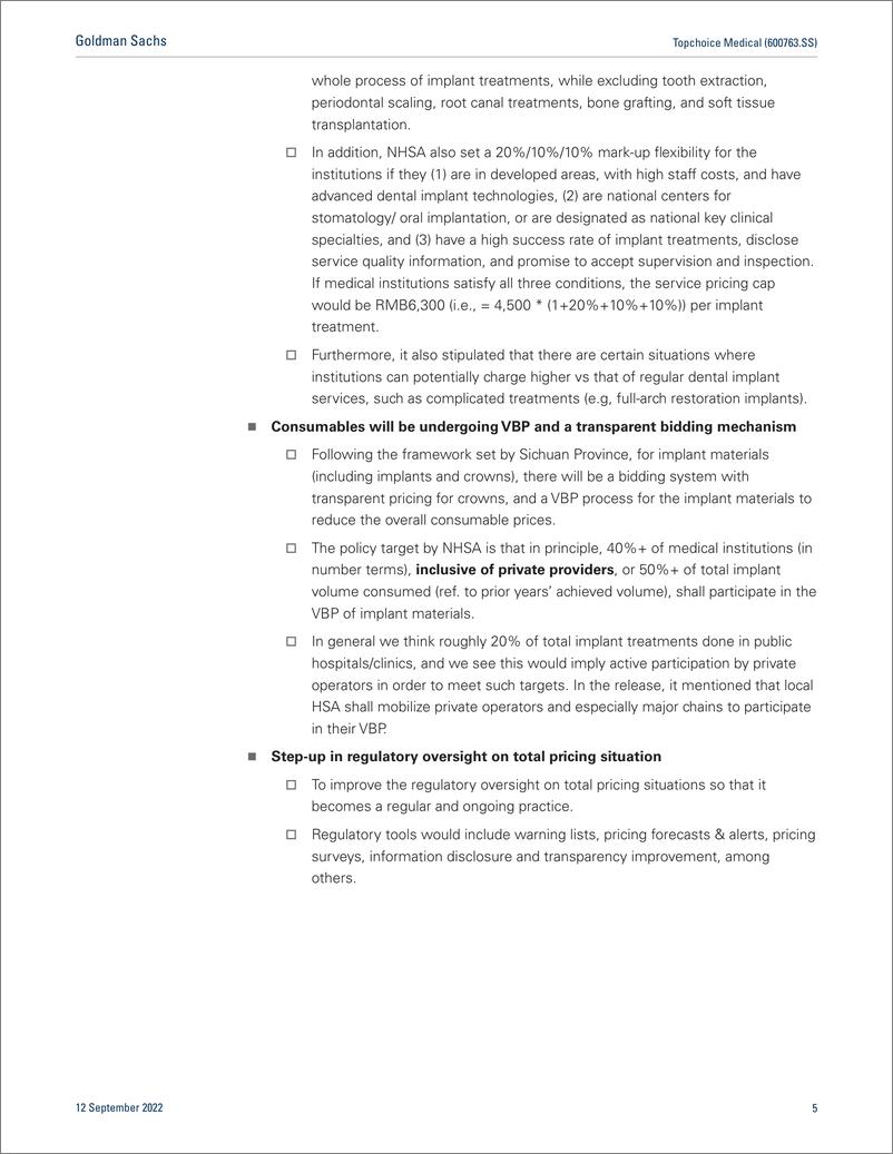 《Topchoice Medical (600763.SS First take on dental implant pricing guideline Better-than-market-feared amid ongoing step-u...》 - 第6页预览图