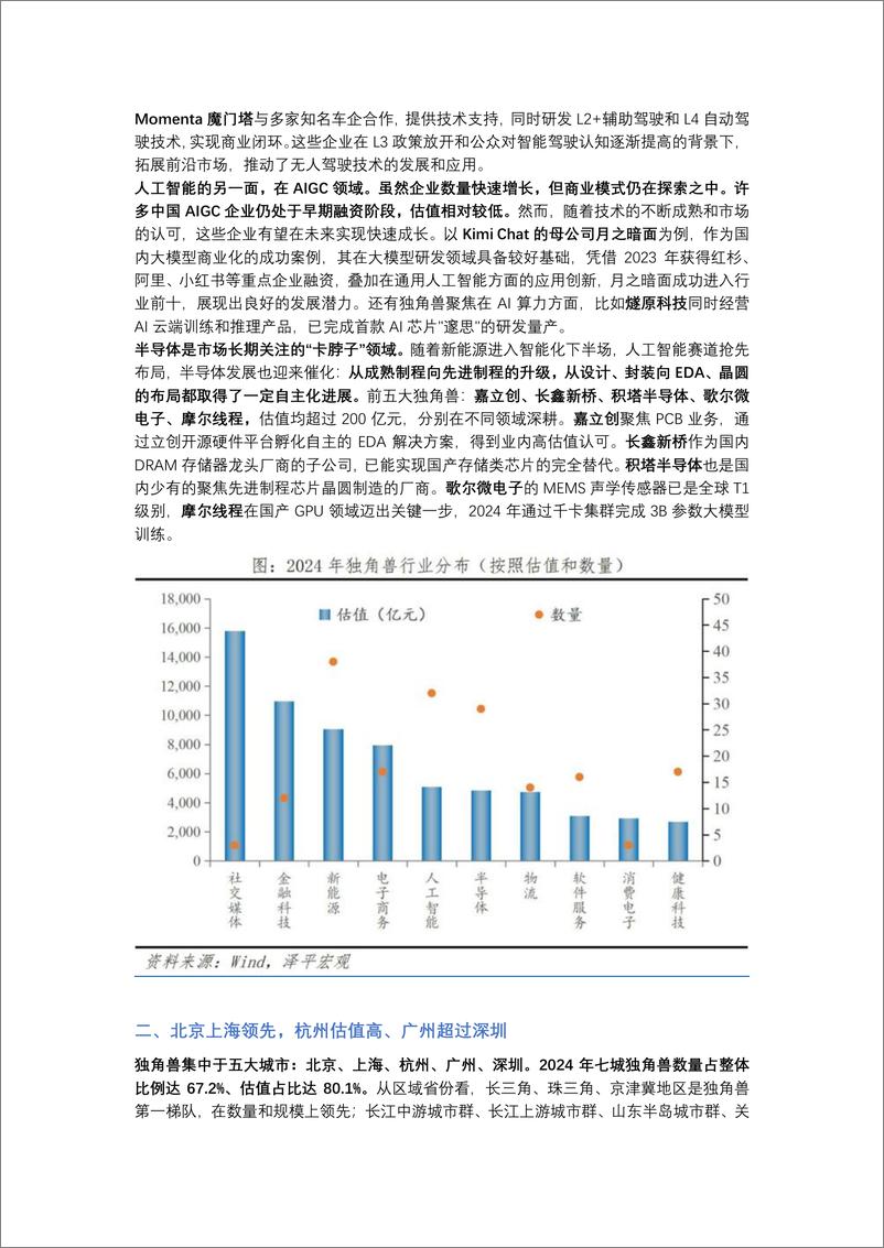 《中国独角兽排行榜2024-泽平宏观》 - 第3页预览图