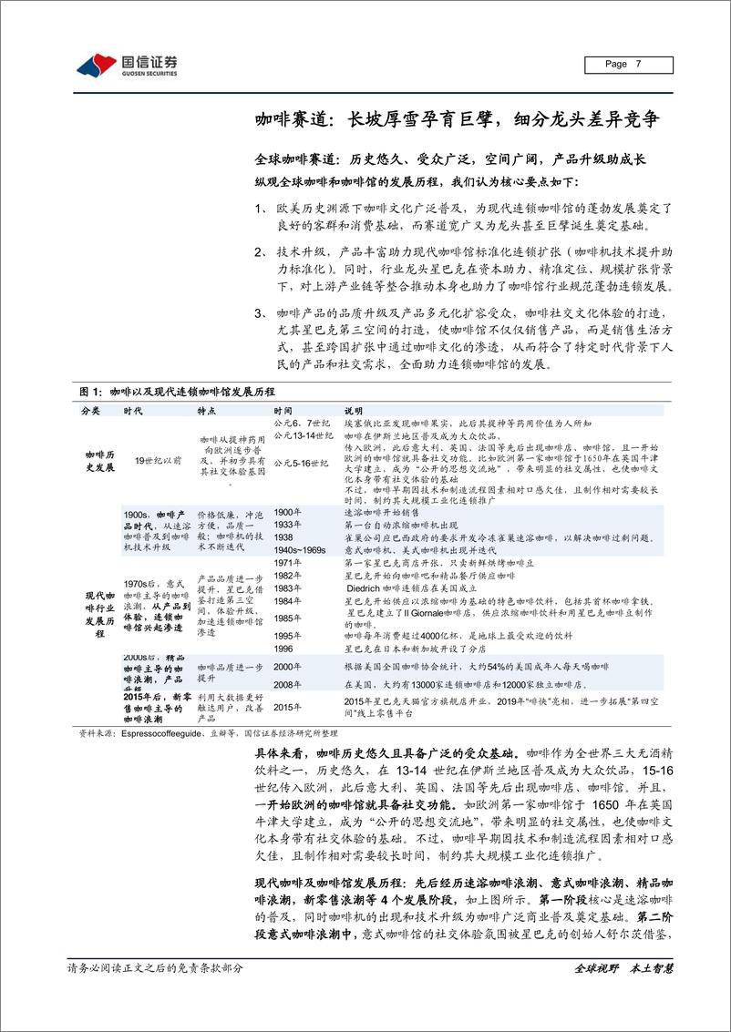 《从西式咖啡到中式茶饮全图谱分析，文化的进击-国信证券-20210607》 - 第7页预览图