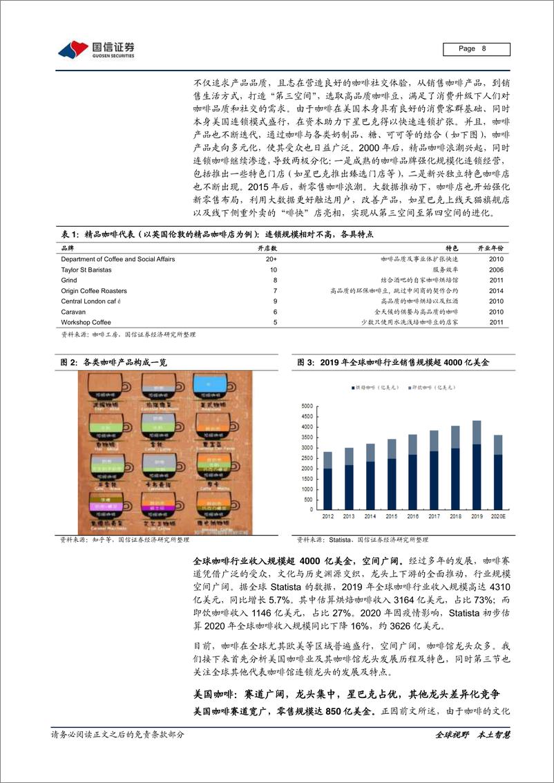 《从西式咖啡到中式茶饮全图谱分析，文化的进击-国信证券-20210607》 - 第8页预览图