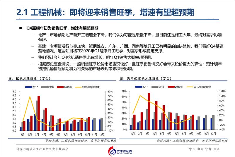 《机械行业2020年投资策略：持有高景气行业，挖掘新兴机会-20191110-太平洋证券-34页》 - 第7页预览图