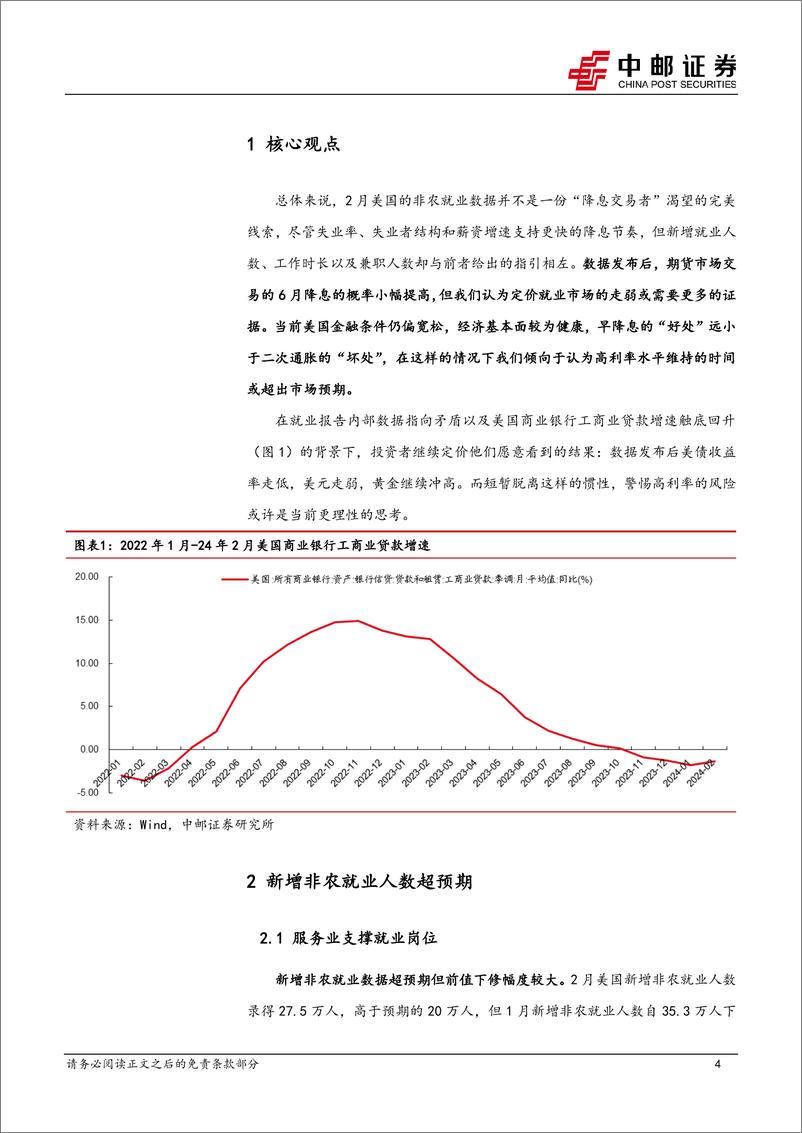 《宏观观点：定价就业市场走弱或需更多证据-240309-中邮证券-10页》 - 第4页预览图