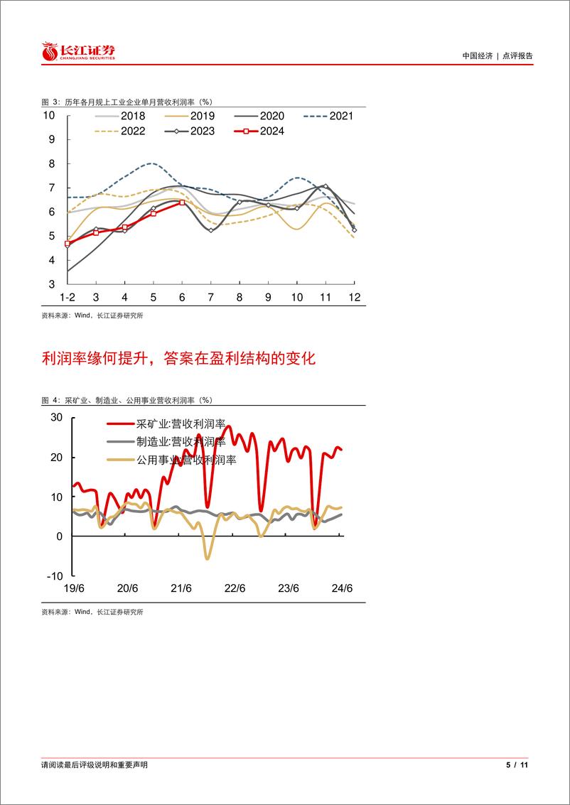 《1-6月工业企业利润点评：盈利改善有待需求支撑-240727-长江证券-11页》 - 第5页预览图