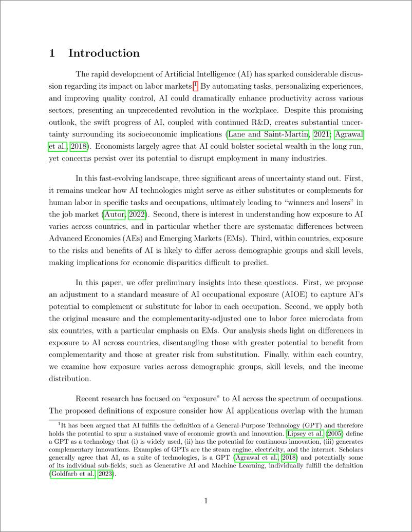 《IMF-人工智能对劳动力市场的影响：跨国差异和分布影响（英）-2023》 - 第5页预览图