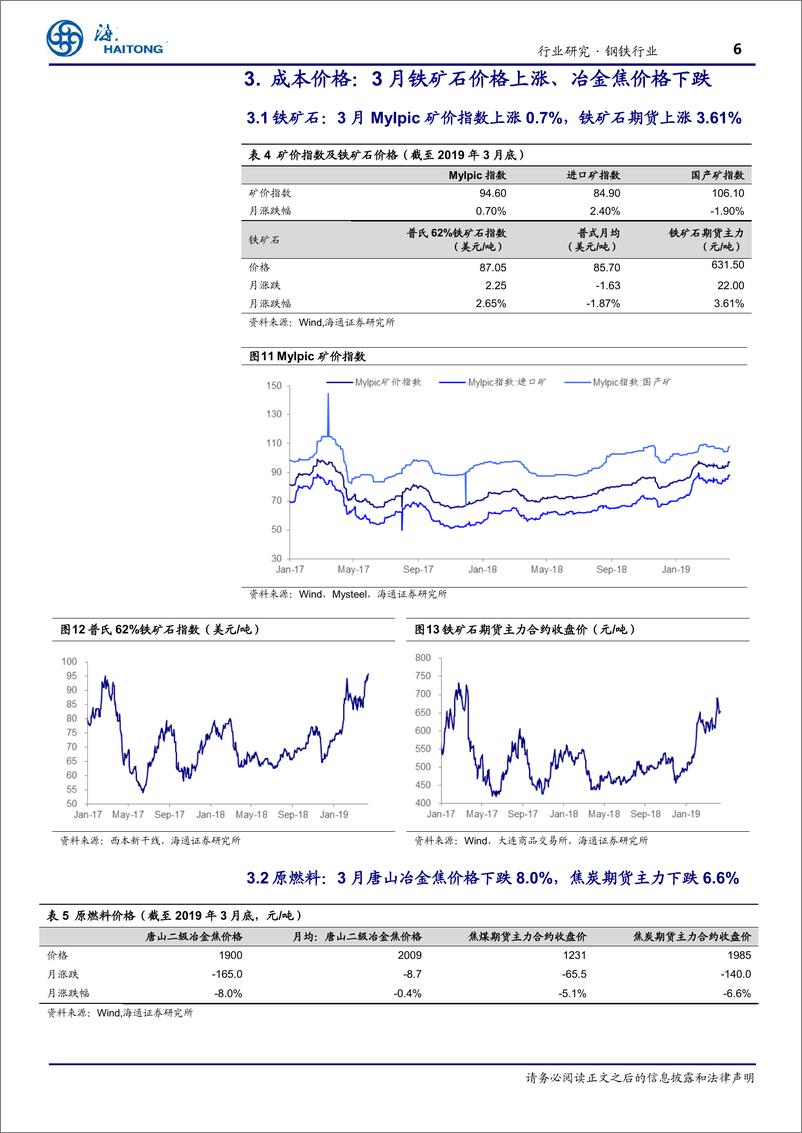 《钢铁行业月报：投资数据环比上升，市场影响偏中性-20190418-海通证券-17页》 - 第7页预览图