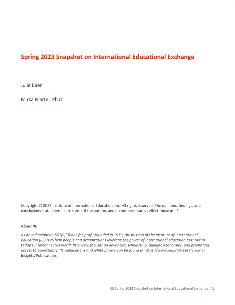 《2023年春季国际教育交流简评-英-26页》 - 第3页预览图