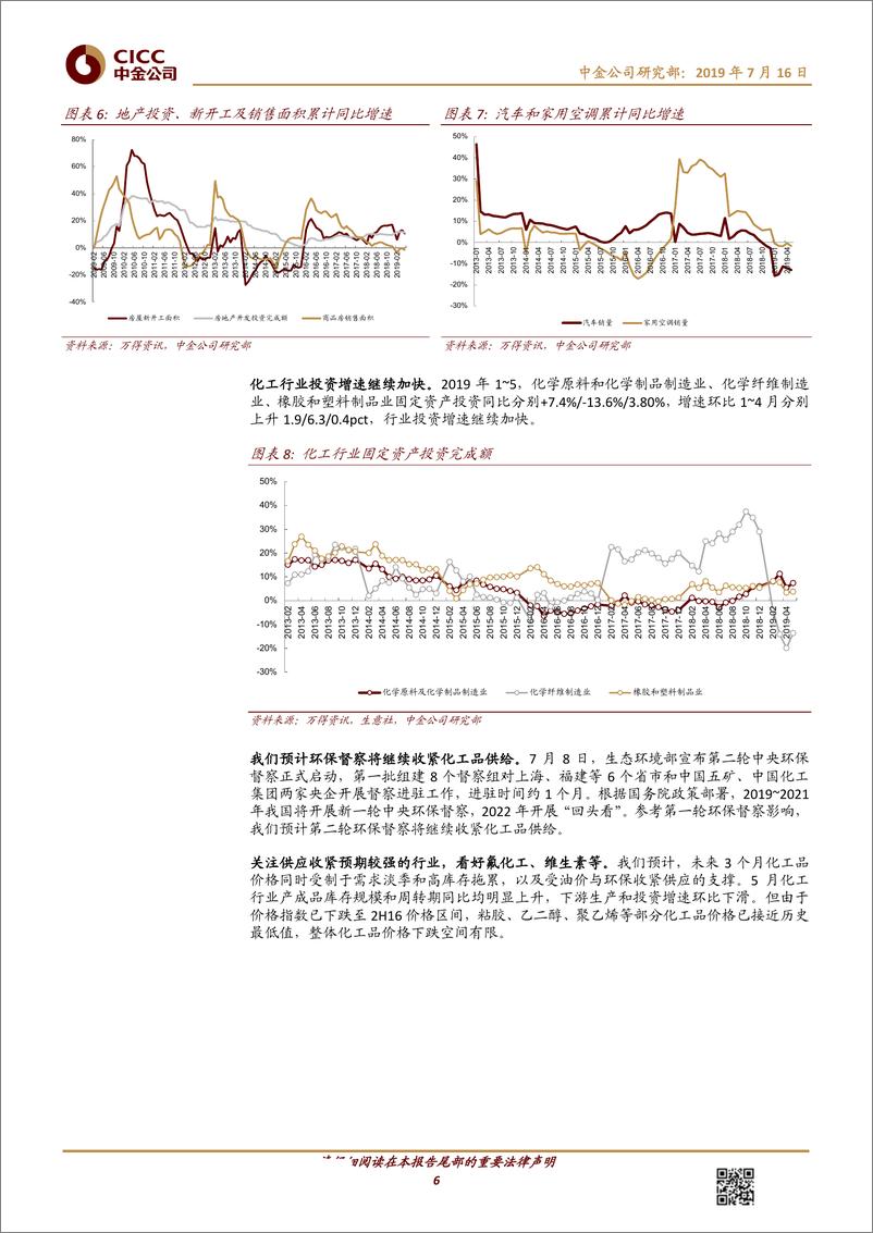 《化工行业：供给紧张带动结构涨价，看好氟化工与维生素-20190716-中金公司-20页》 - 第7页预览图