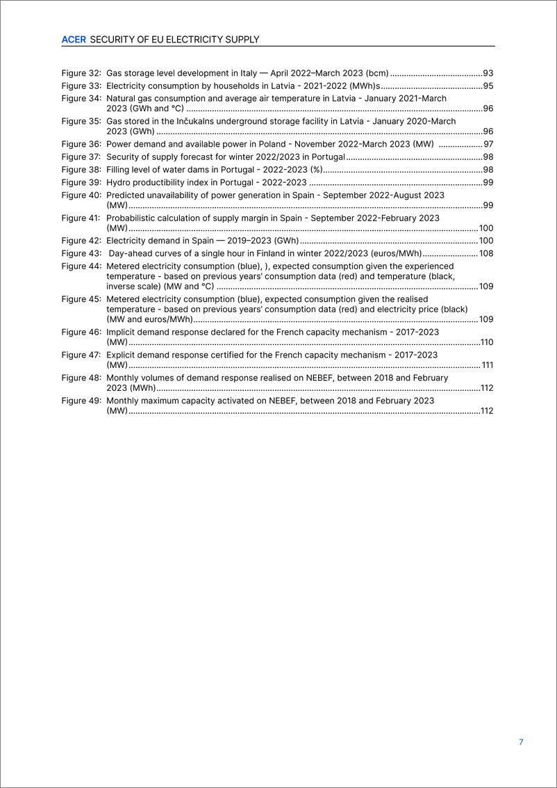 《2023欧洲电力供应安全报告（英文版）-ACER》 - 第7页预览图