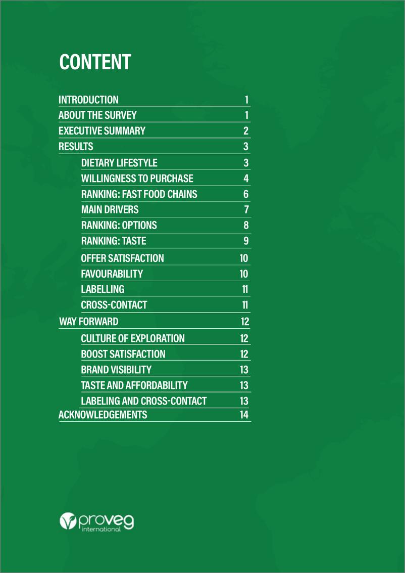 《2023快餐的未来消费者对植物性快餐食品的看法调查报告-英文版-普罗维植-18页》 - 第2页预览图