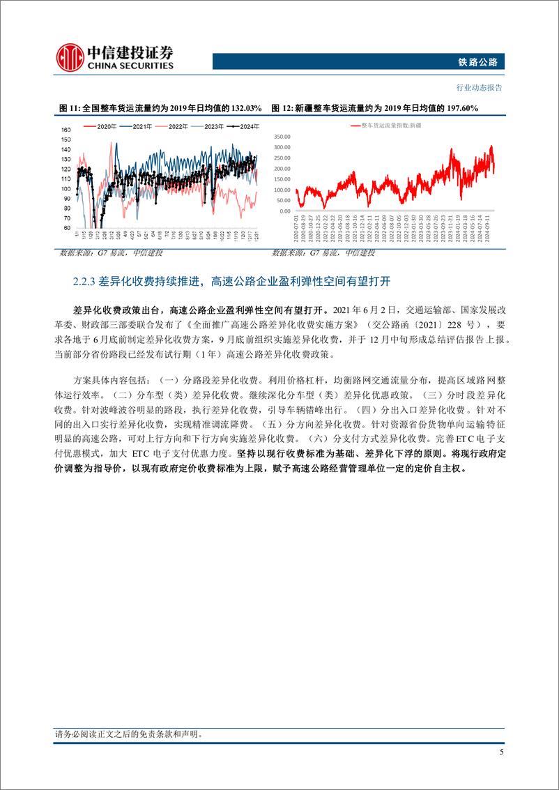 《铁路公路行业：国家铁路日均装车创历史新高，1月5日实行新的列车运行图-241230-中信建投-12页》 - 第7页预览图