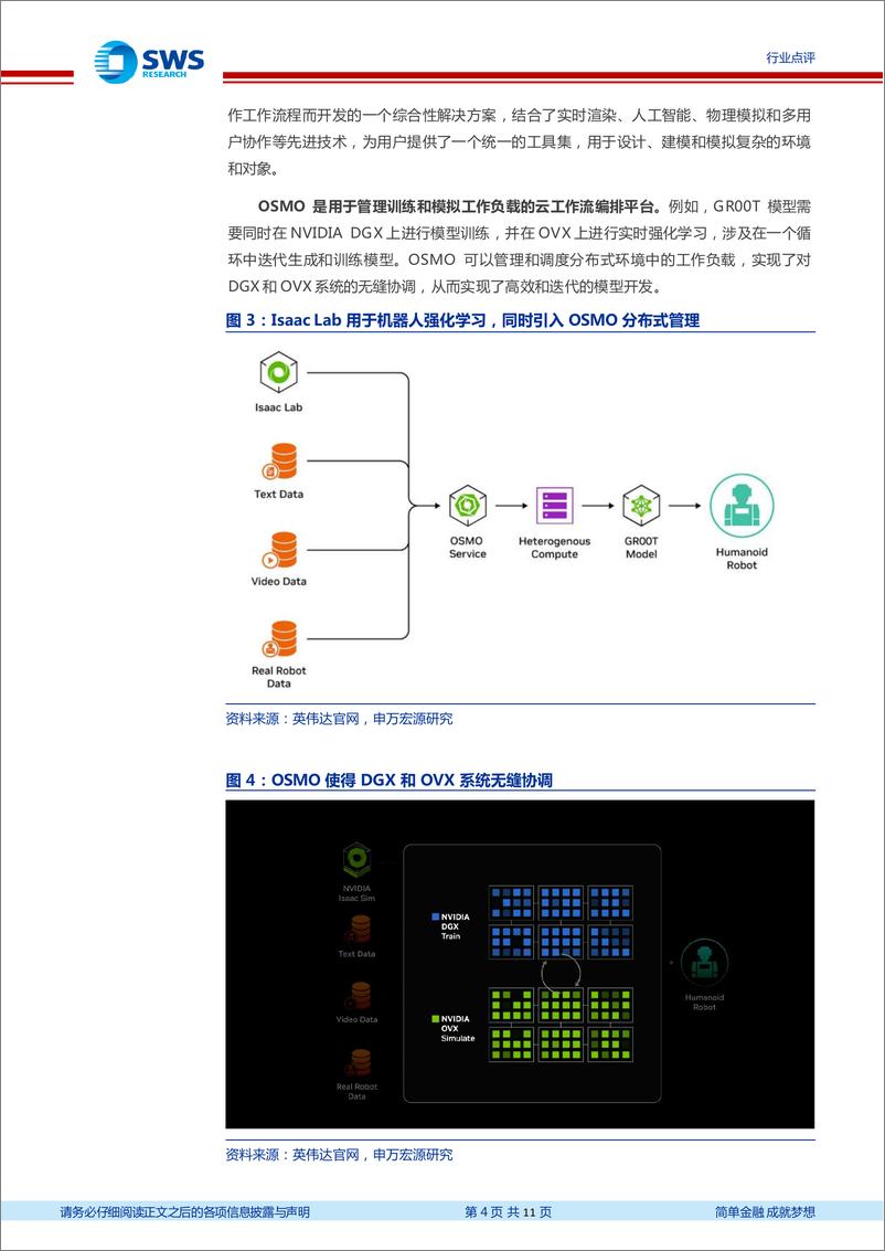 《人形机器人行业点评：英伟达GR00T重磅发布，开启人形机器人产业生态建设-240324-申万宏源-11页》 - 第4页预览图