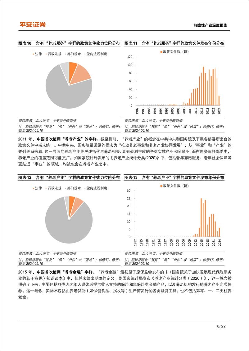 《银发经济行业系列报告(二)-把脉政策：从关键词看银发经济投资机会-240522-平安证券-22页》 - 第8页预览图