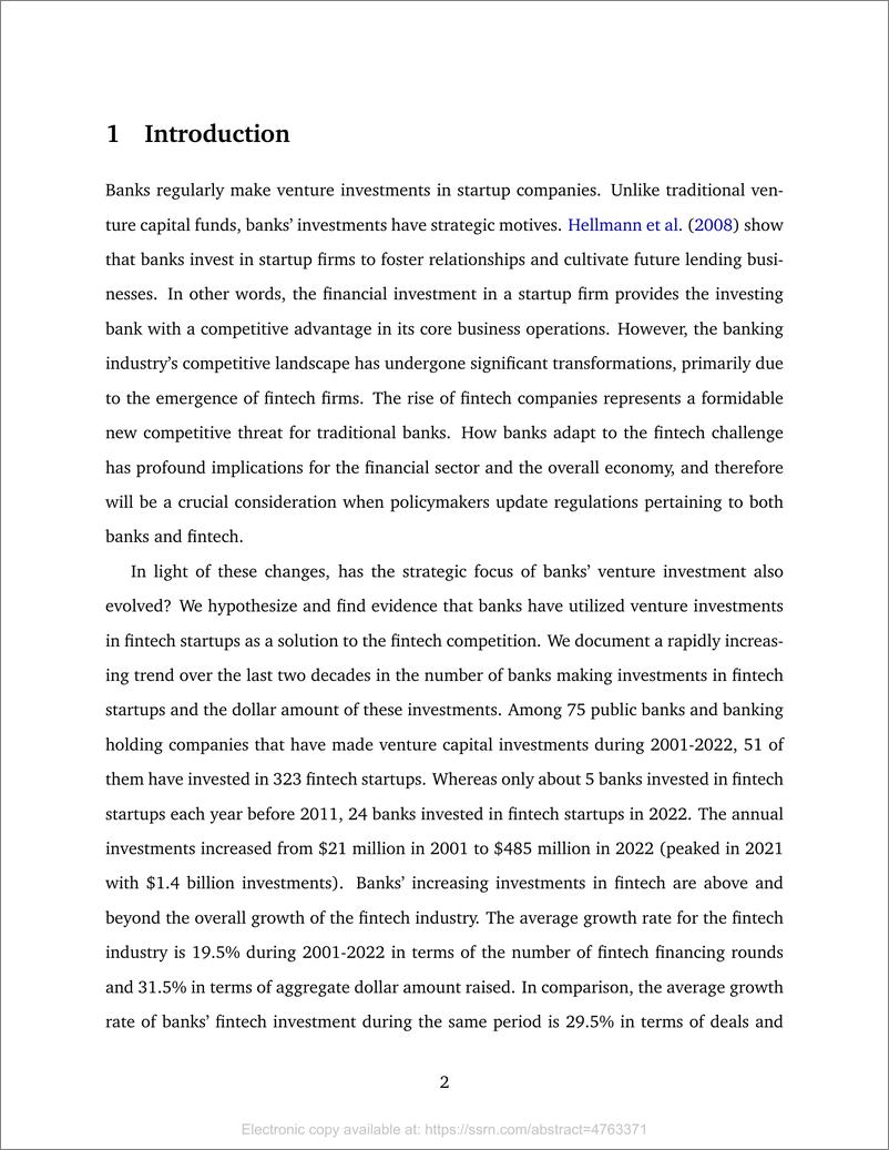 《从竞争对手到合作伙伴：银行对金融科技的风险投资（英）-62页》 - 第3页预览图