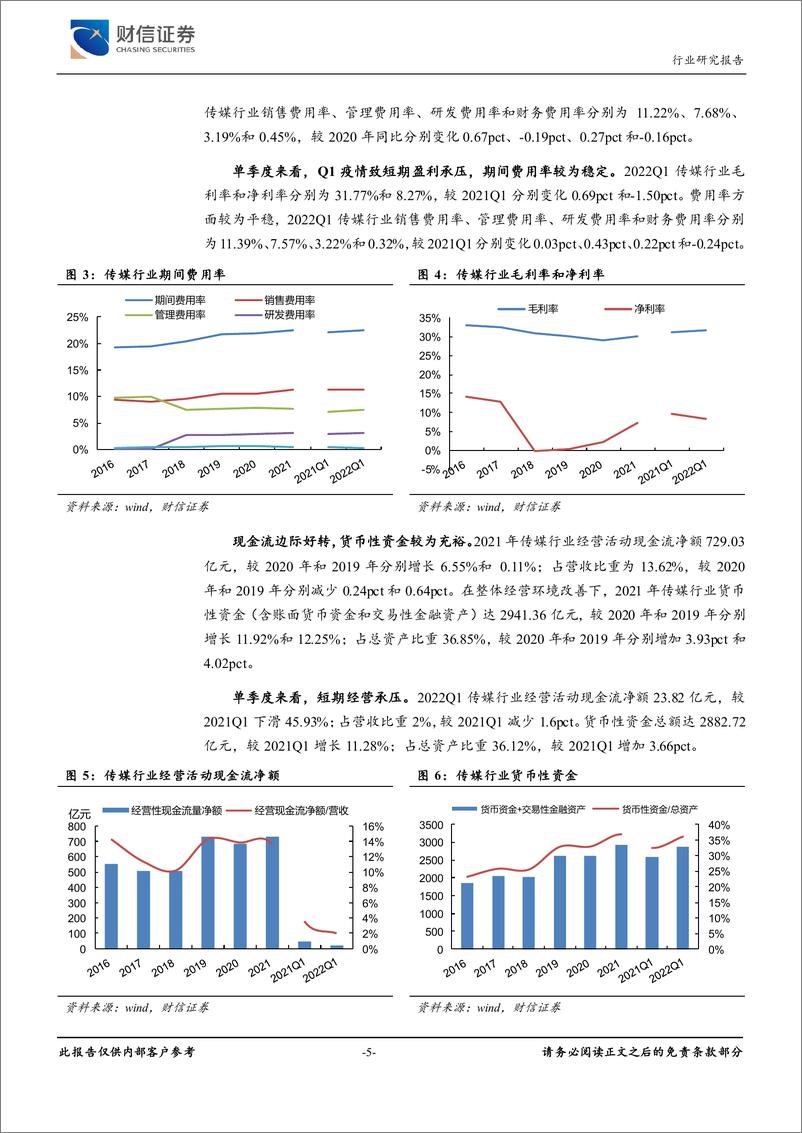 《传媒行业：政策边际企稳，Q1业绩承压、静待板块业绩修复-20220529-财信证券-28页》 - 第6页预览图