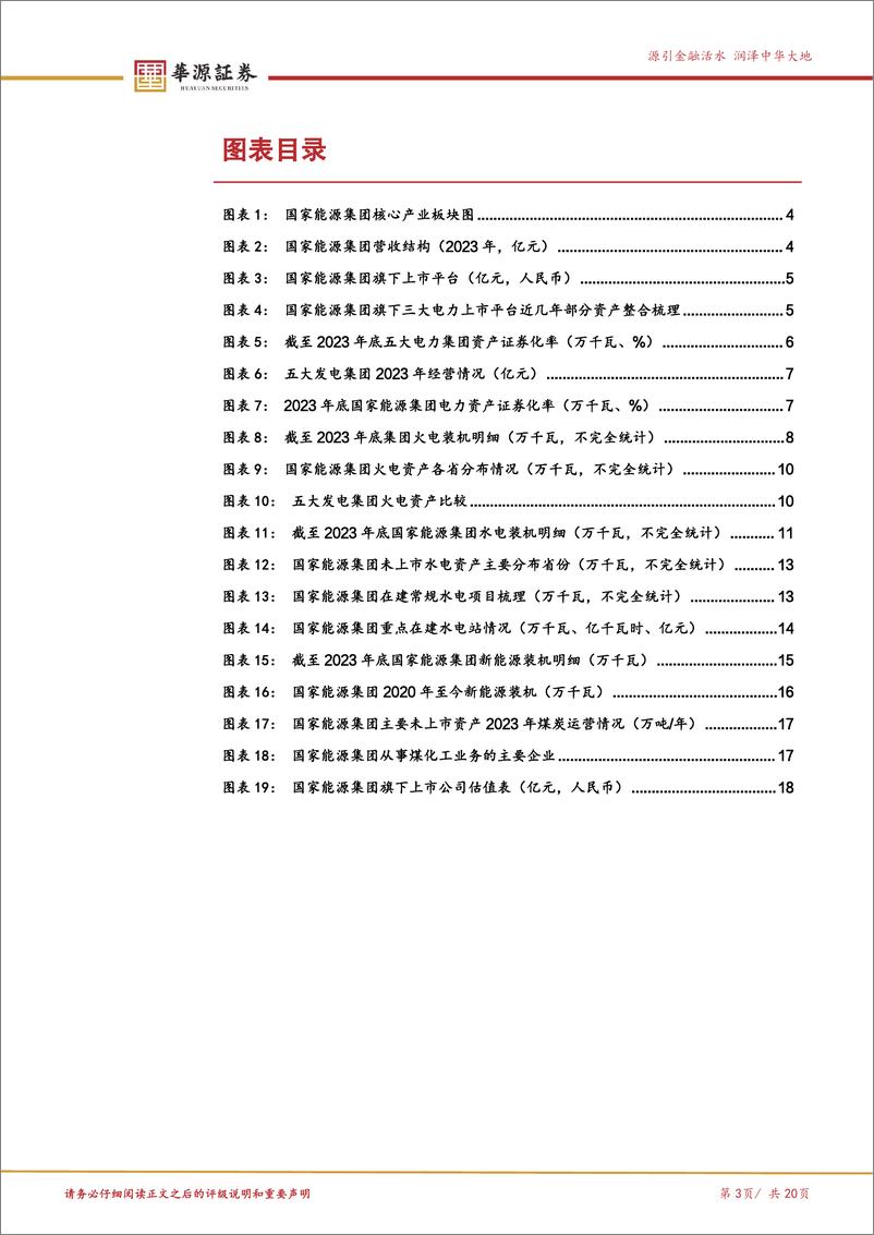 《公用事业行业五大电力集团资产梳理之国家能源集团：能源航母央企典范，高度重视资产整合-241024-华源证券-20页》 - 第3页预览图