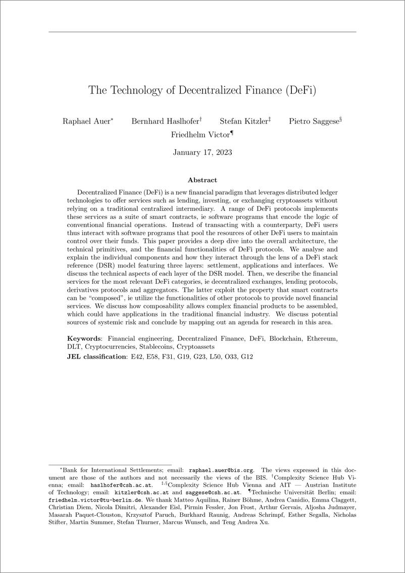 《国际清算银行-去中心化金融技术（DeFi）（英）-2023.1-36页》 - 第4页预览图