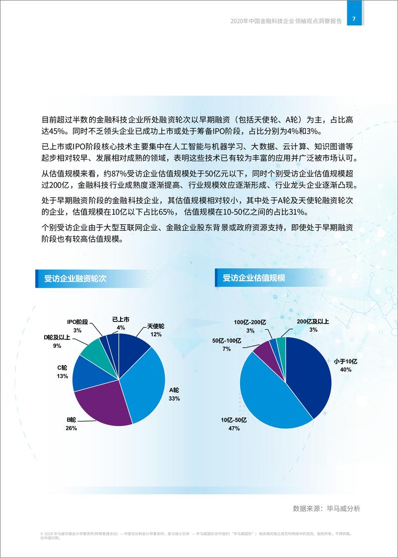 《2020年中国金融科技企业领袖观点洞察报告-毕马威-202009》 - 第8页预览图