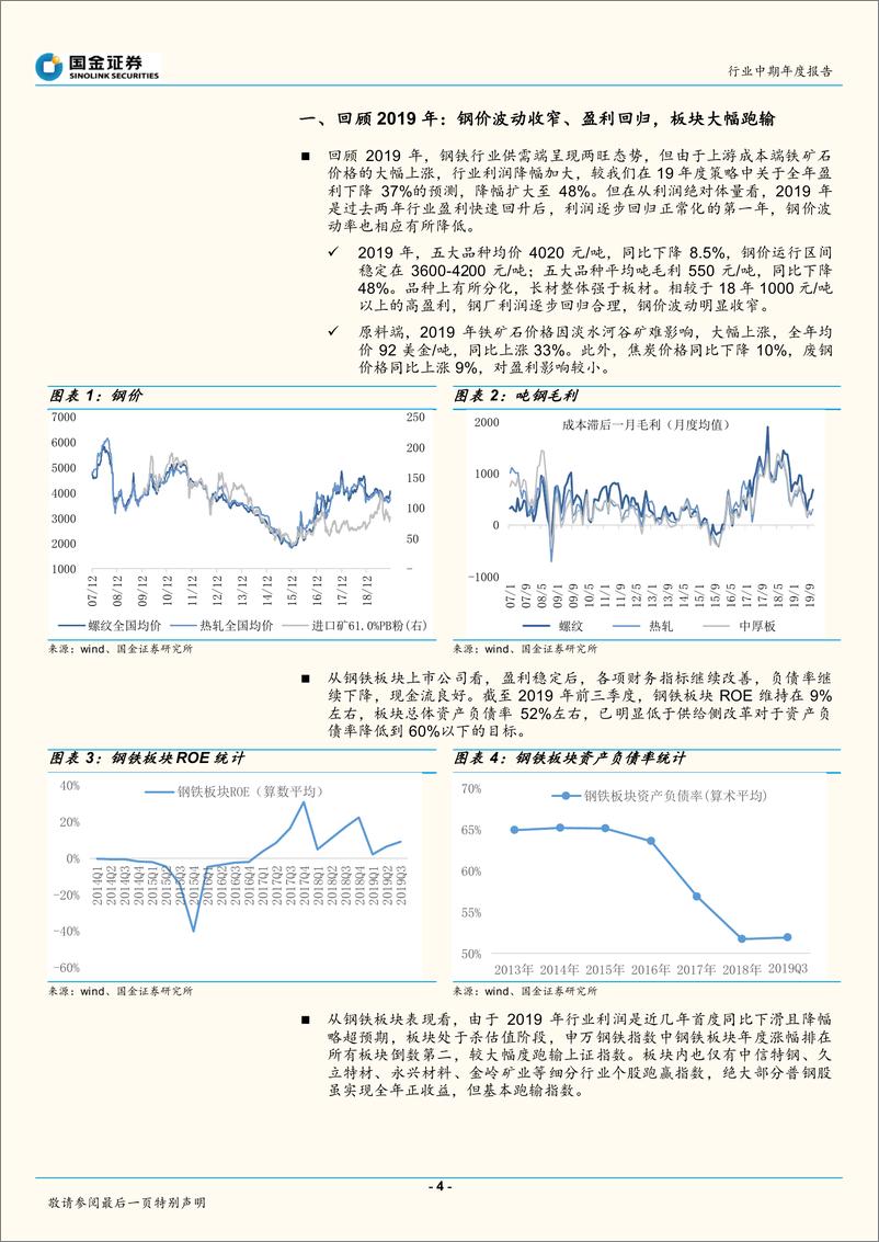 《钢铁行业年度报告：延续供给主导逻辑，把握20H1反弹-20191201-国金证券-20页》 - 第5页预览图