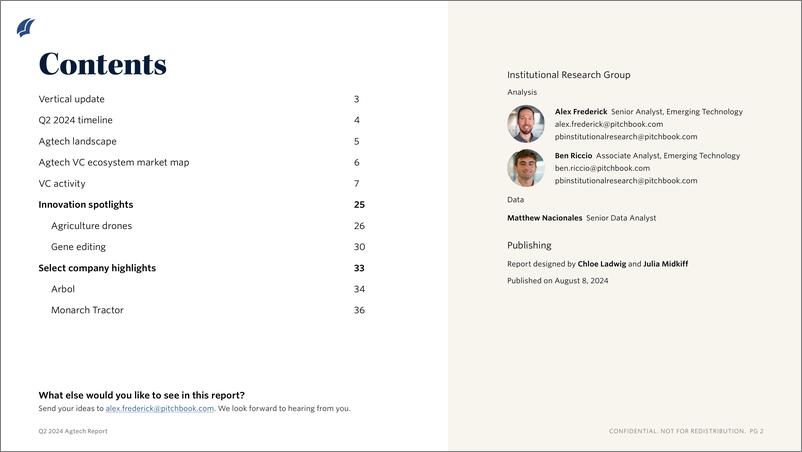 《PitchBook-2024年二季度Agtech报告（英）-2024-11页》 - 第2页预览图