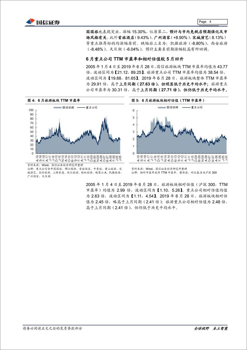 《社会服务行业7月投资策略暨中报前瞻：预计板块中报稳定增长，中线坚守龙头-20190715-国信证券-15页》 - 第5页预览图