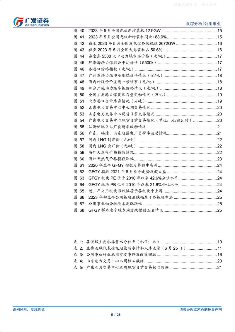 《广发证券-公用事业行业深度跟踪：厄尔尼诺来袭，关注电力供需-230625》 - 第5页预览图