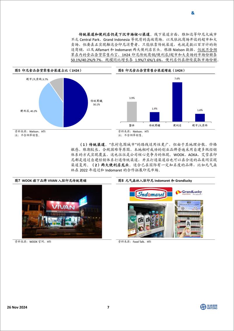 《东南亚可选消费%26必需消费行业：消费国别研究，印尼调研反馈—消费前景广阔，扎根本地制胜-241126-海通国际-18页》 - 第7页预览图