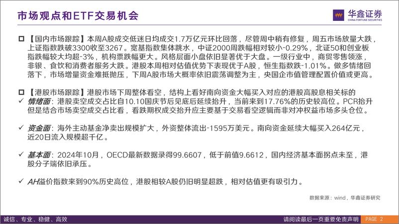 《指数基金投资%2b：黄金ETF调入后涨%2b2.63%25，推荐关注印度基金LOF-241125-华鑫证券-31页》 - 第2页预览图