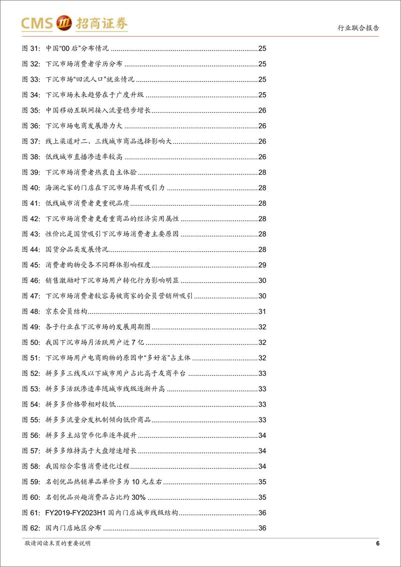 《中日消费产业对比系列报告3：下沉市场大有可为，品牌化升级之路顺畅-招商证券-2023.9.14-83页》 - 第7页预览图