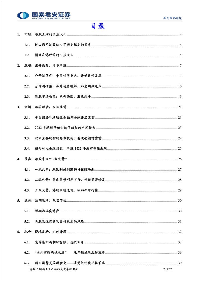 《2023年港股策略展望：日出东方，港股更红-20221218-国泰君安-52页》 - 第3页预览图