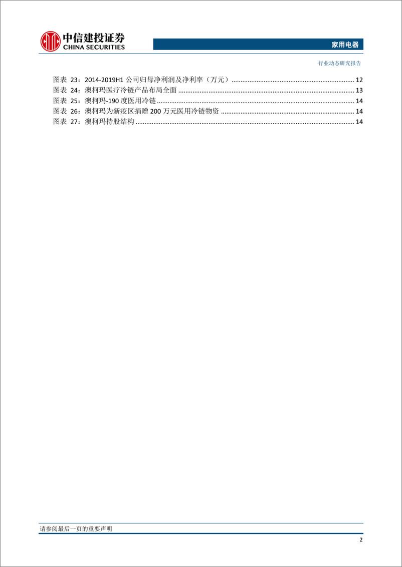 《家用电器行业：生物医疗冷链蓬勃兴起，海尔生物、澳柯玛龙头受益-20200302-中信建投-18页》 - 第4页预览图