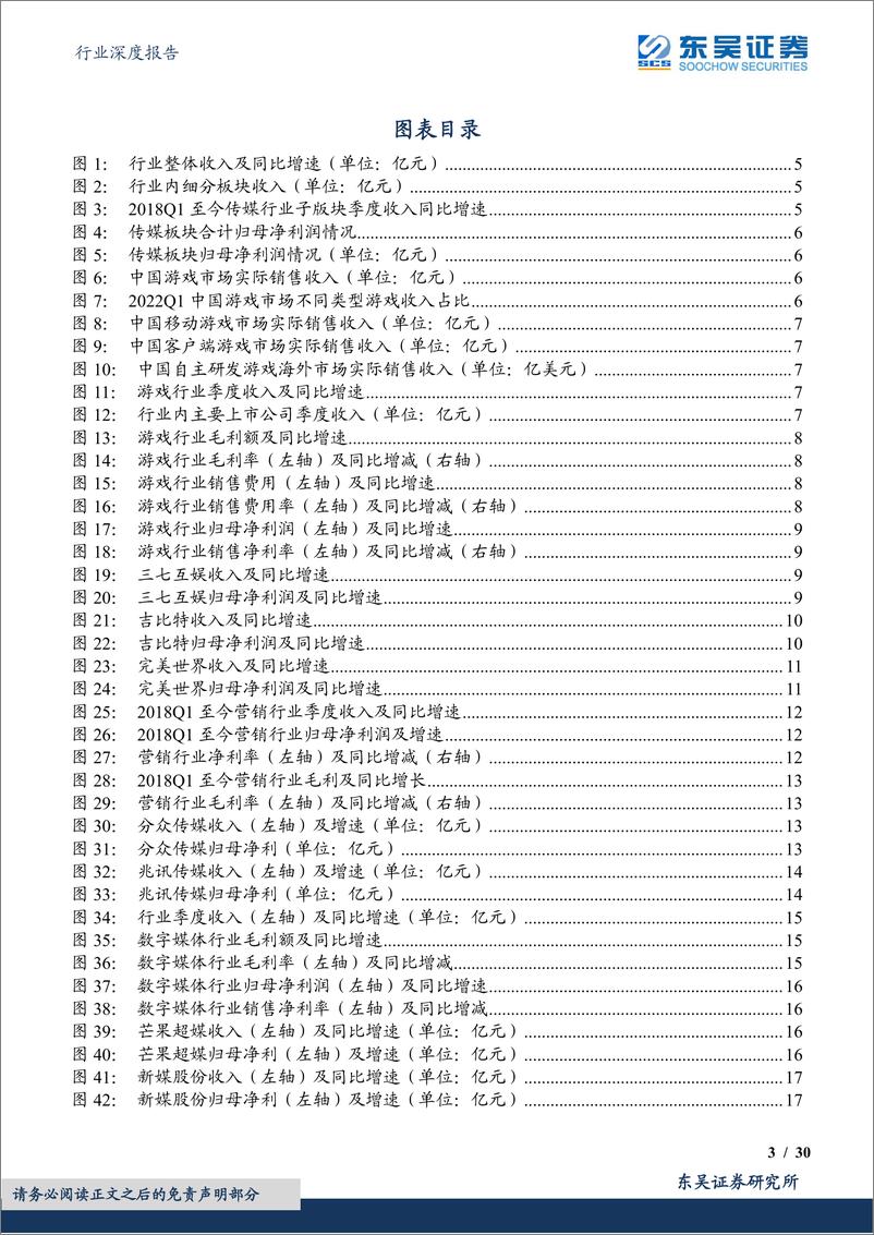 《传媒行业深度报告：21Q4及22Q1业绩综述，疫情影响预期逐渐消化，政策筑底估值具有吸引力-20220502-东吴证券-30页》 - 第4页预览图