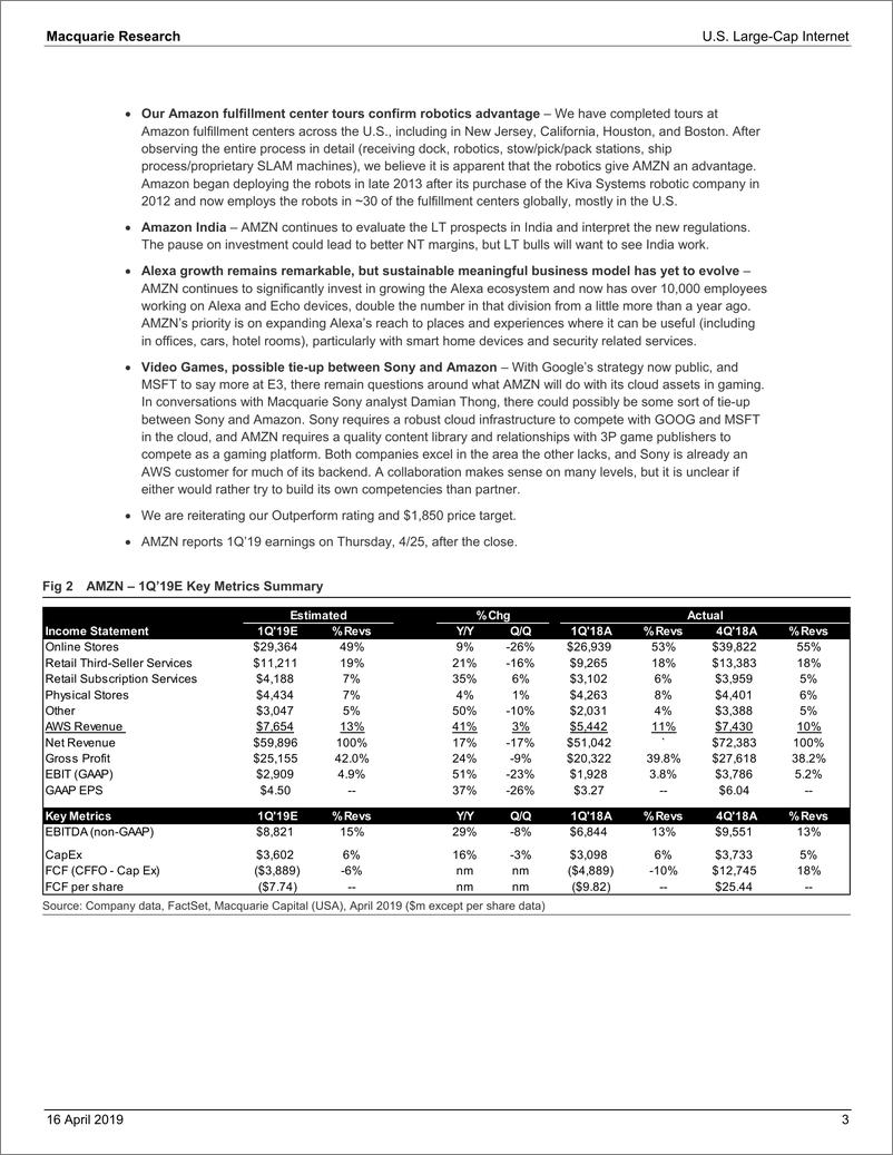《麦格理-美股-互联网行业-美国大型互联网企业2019年Q1预览：互联网势头仍在-2019.4.16-21页》 - 第4页预览图