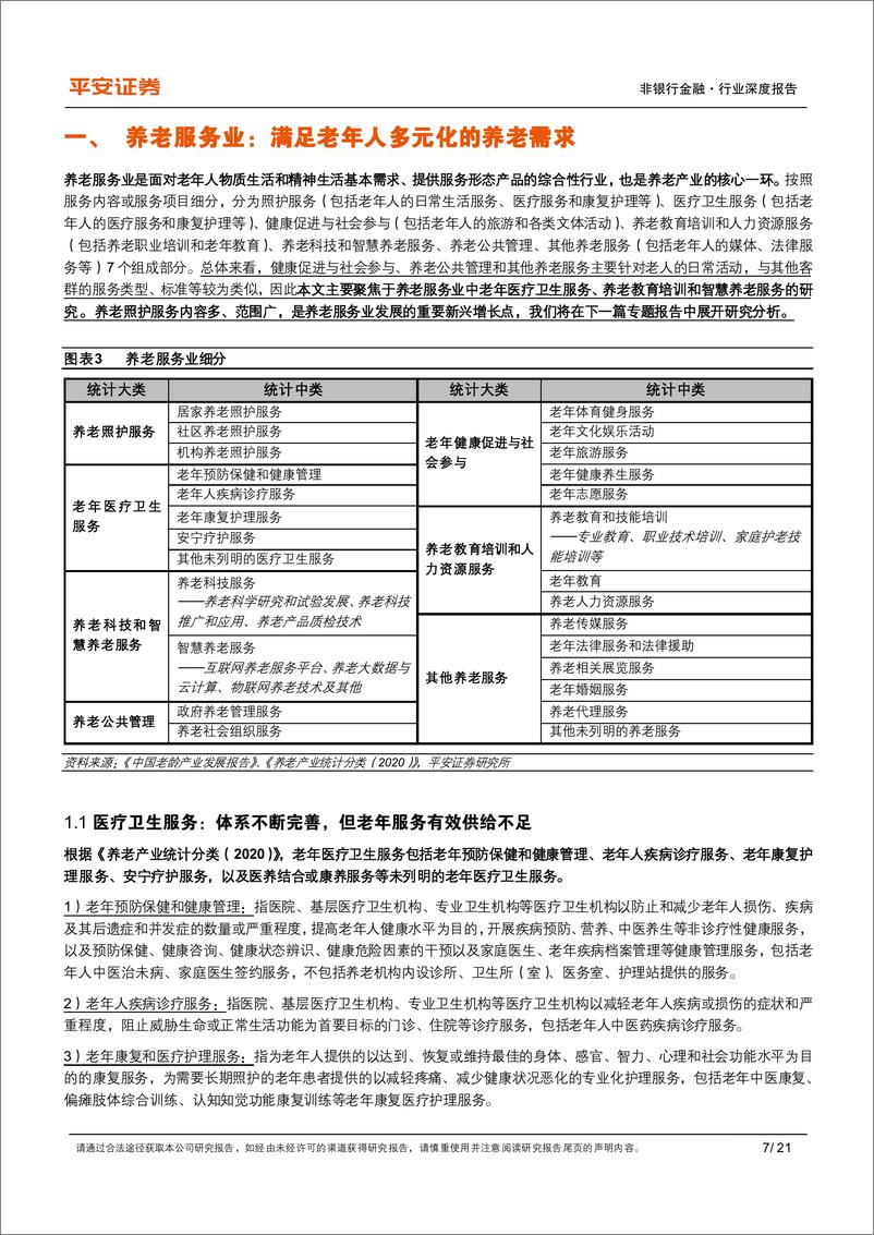 《非银行金融行业养老产业专题(二)：养老服务迈向多元，养老用品日趋丰富-240911-平安证券-21页》 - 第7页预览图