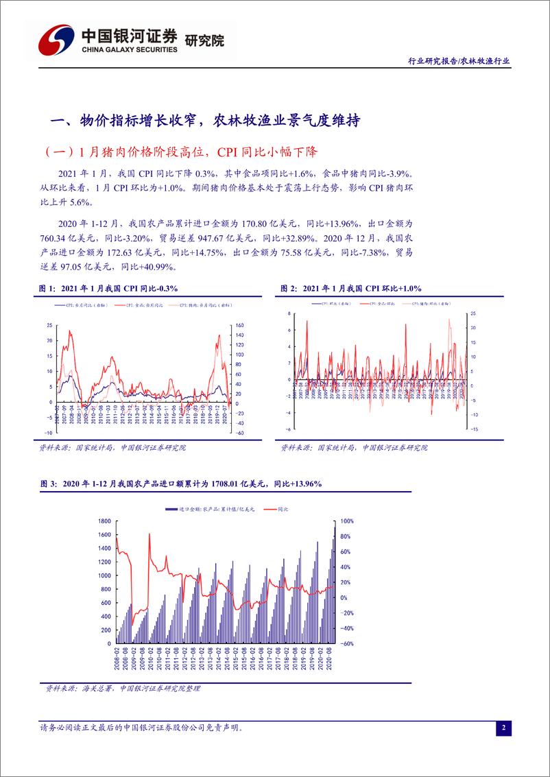 《农林牧渔行业2月行业动态报告：猪价预期上调，黄羽鸡行业可关注-20210226-银河证券-18页》 - 第3页预览图