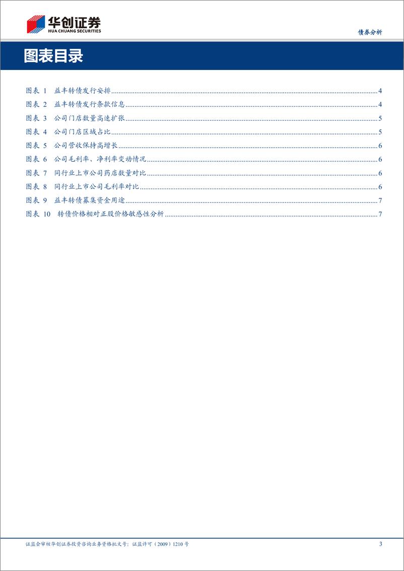 《益丰转债申购分析报告：药品零售领先企业，区域聚焦稳健扩张-20200529-华创证券-10页》 - 第4页预览图