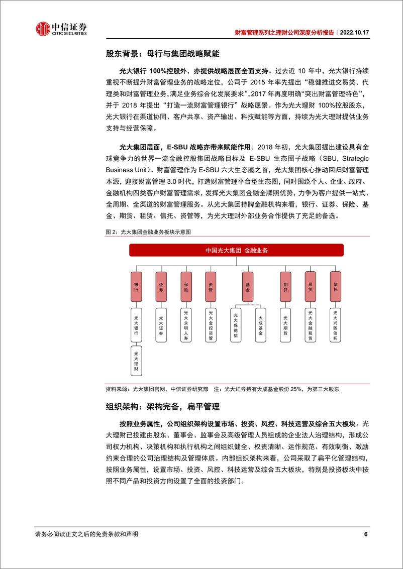 《银行业财富管理系列之理财公司深度分析报告：光大理财，传承发展，赋能前行-20221017-中信证券-19页》 - 第7页预览图