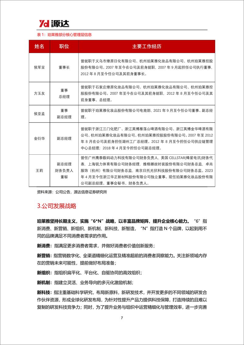 《珀莱雅(603605)深度报告：旗下品牌矩阵多元化，大单品表现亮眼-240722-源达信息-20页》 - 第7页预览图