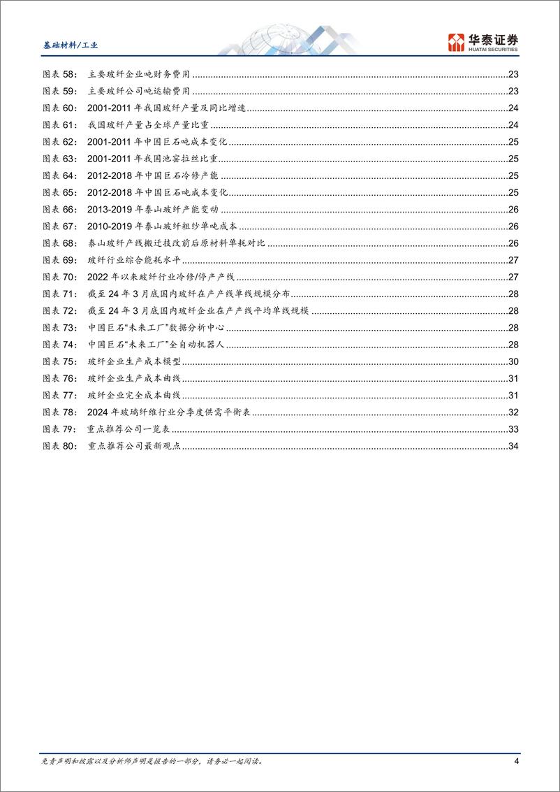 《重识建材之五：玻纤全成本分析框架》 - 第4页预览图