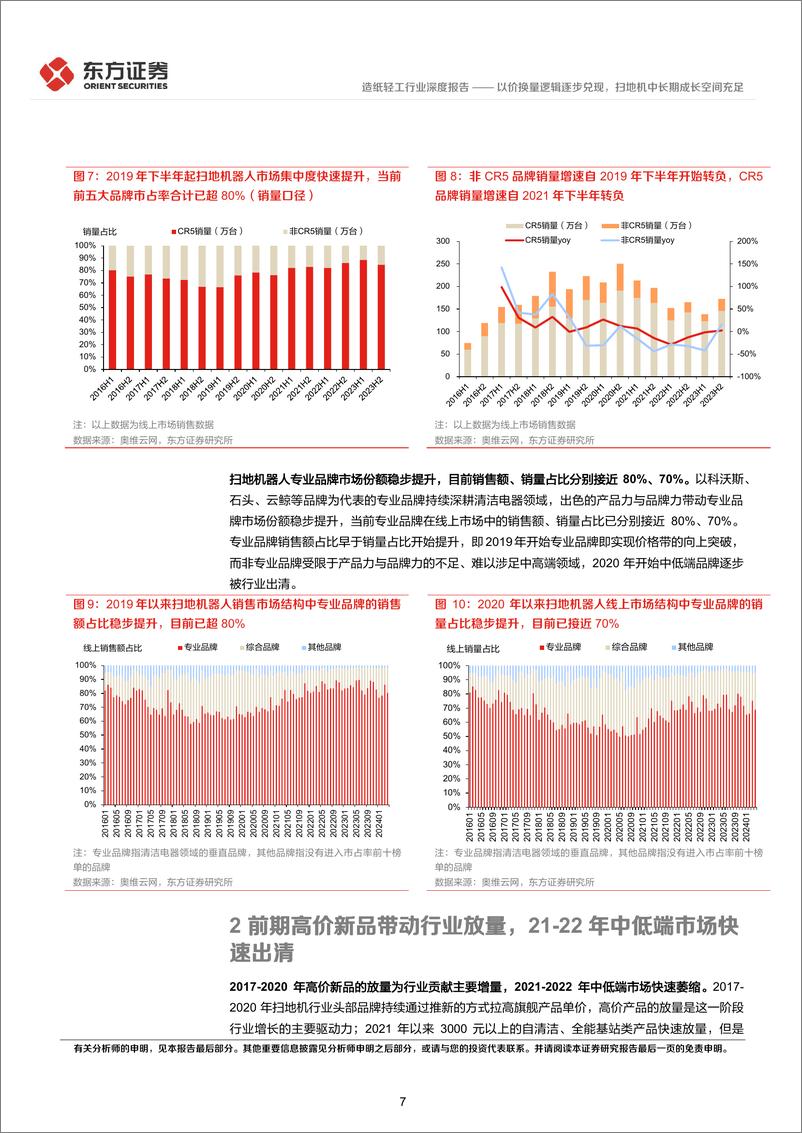 《轻工制造行业长期投资逻辑专题研究：以价换量逻辑逐步兑现，扫地机中长期成长空间充足-240612-东方证券-23页》 - 第7页预览图