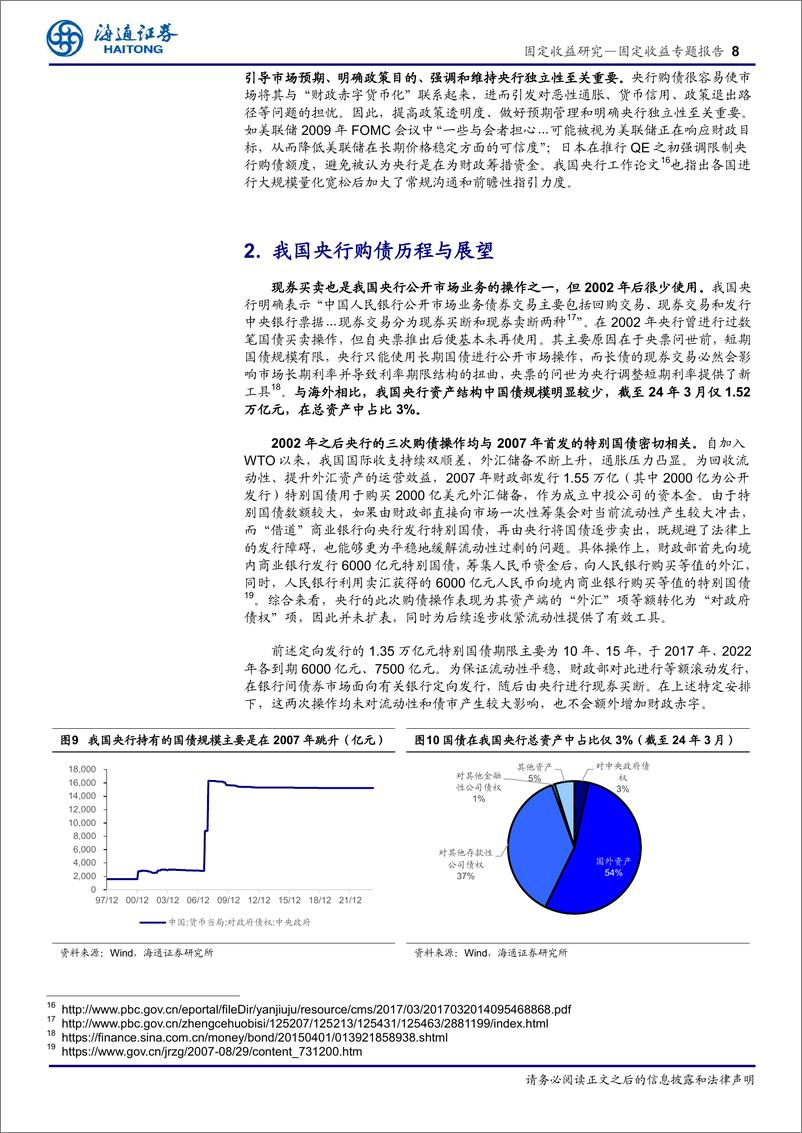 《海内外实践与未来展望：央行能交易国债吗？-240508-海通证券-12页》 - 第8页预览图