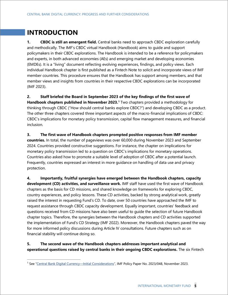 《IMF-中央银行数字货币：进展和进一步考虑（英）-2024.11-24页》 - 第6页预览图