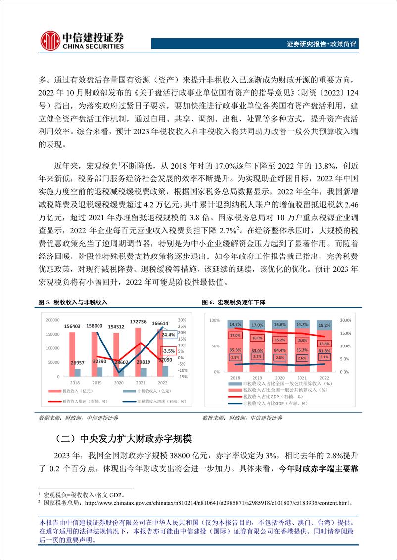 《预算执行情况与预算草案报告简评：从财政四本账探析财政施政思路-20230320-中信建投-16页》 - 第6页预览图