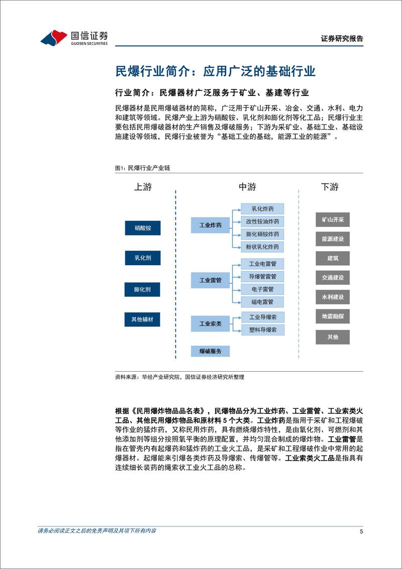 《民爆行业专题：供需格局持续改善，民爆行业景气度上行》 - 第5页预览图