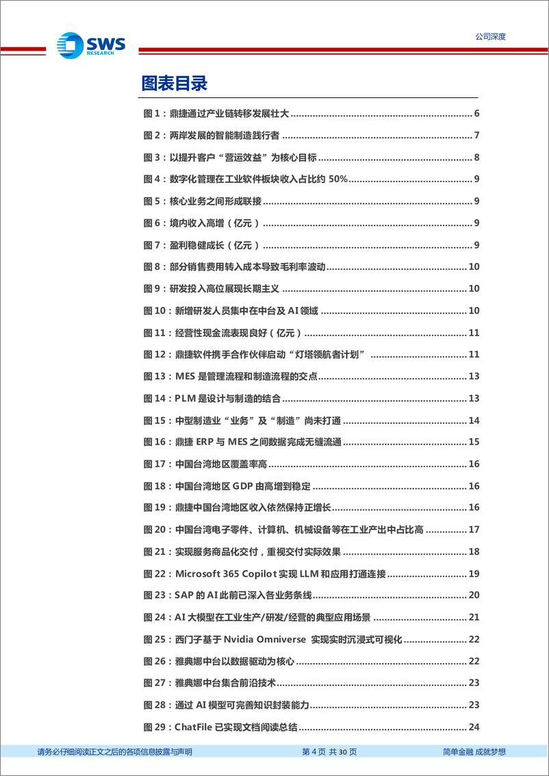 《鼎捷软件(300378)制造业产品型管理软件专家(“智”造TMT系列之二十六)-240531-申万宏源-30页》 - 第4页预览图