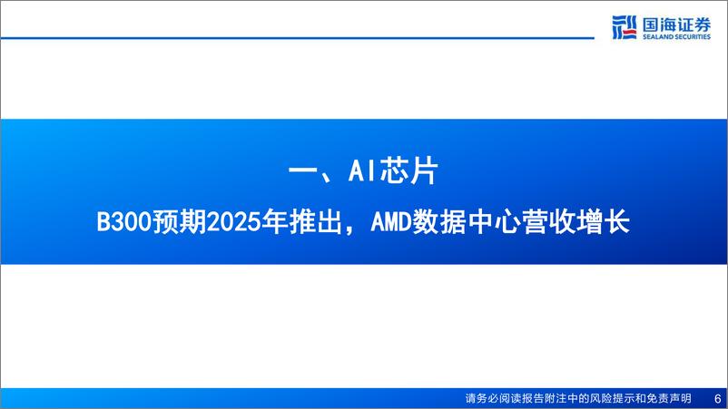 《计算机行业AI算力月度跟踪(202411)：NVL服务器需求量强劲，互联网资本开支持续增长-241130-国海证券-30页》 - 第6页预览图