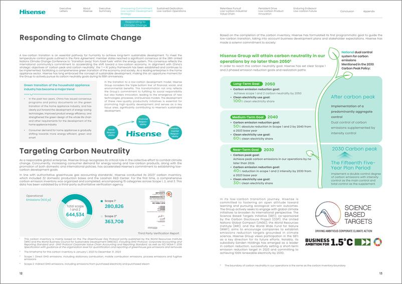 《海信集团_2024年碳中和白皮书_英文版_》 - 第8页预览图