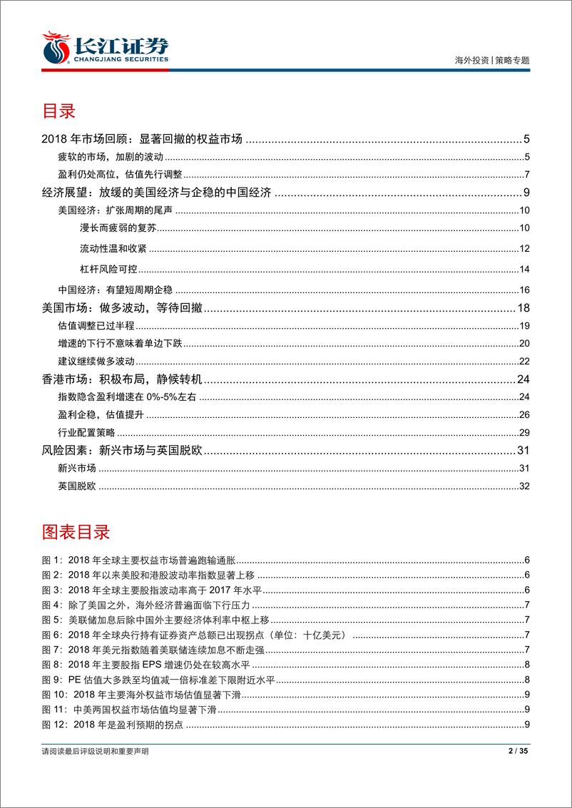 《2019年海外年度投资策略：夕阳西下，日出东方-20181230-长江证券-35页》 - 第2页预览图