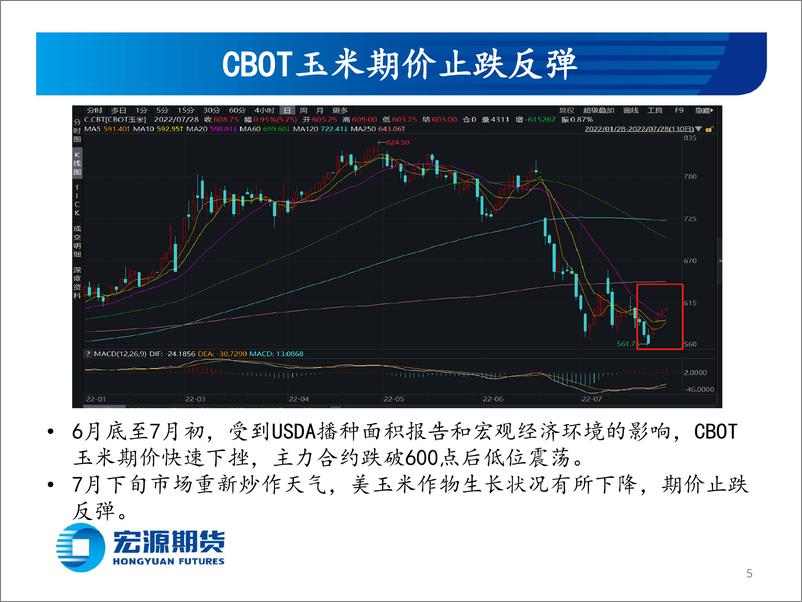 《玉米和玉米淀粉月报：情绪面和宏观面影响持续，反弹规模有限-20220728-宏源期货-23页》 - 第6页预览图